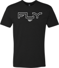 POLERA FLY EDGE TEE BLACK