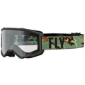 FOCUS GOGGLE GREEN CAMO/BLACK CLEAR LENS