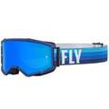 ZONE GOGGLE BLACK/BLUE W/ SKY BLUE MIRROR/SMOKE LENS