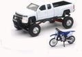 CAMIONETA SILVERADO / YAMAHA YZ REPLICA 1:43