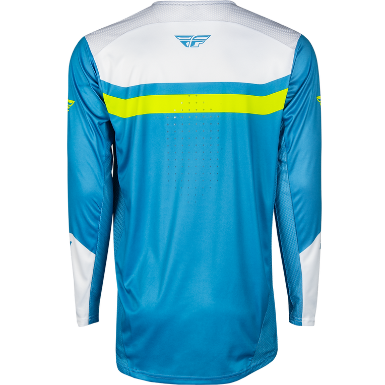 JERSEY FLY RAYCE 25 BLUE/WHITE/LIME GREEN