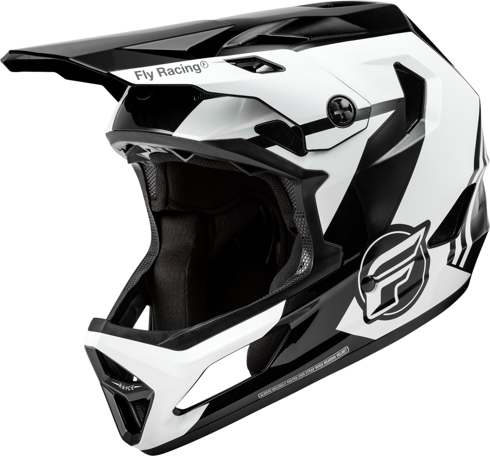 2026 RAYCE BICYCLE HELMET BLACK/WHITE/GREY