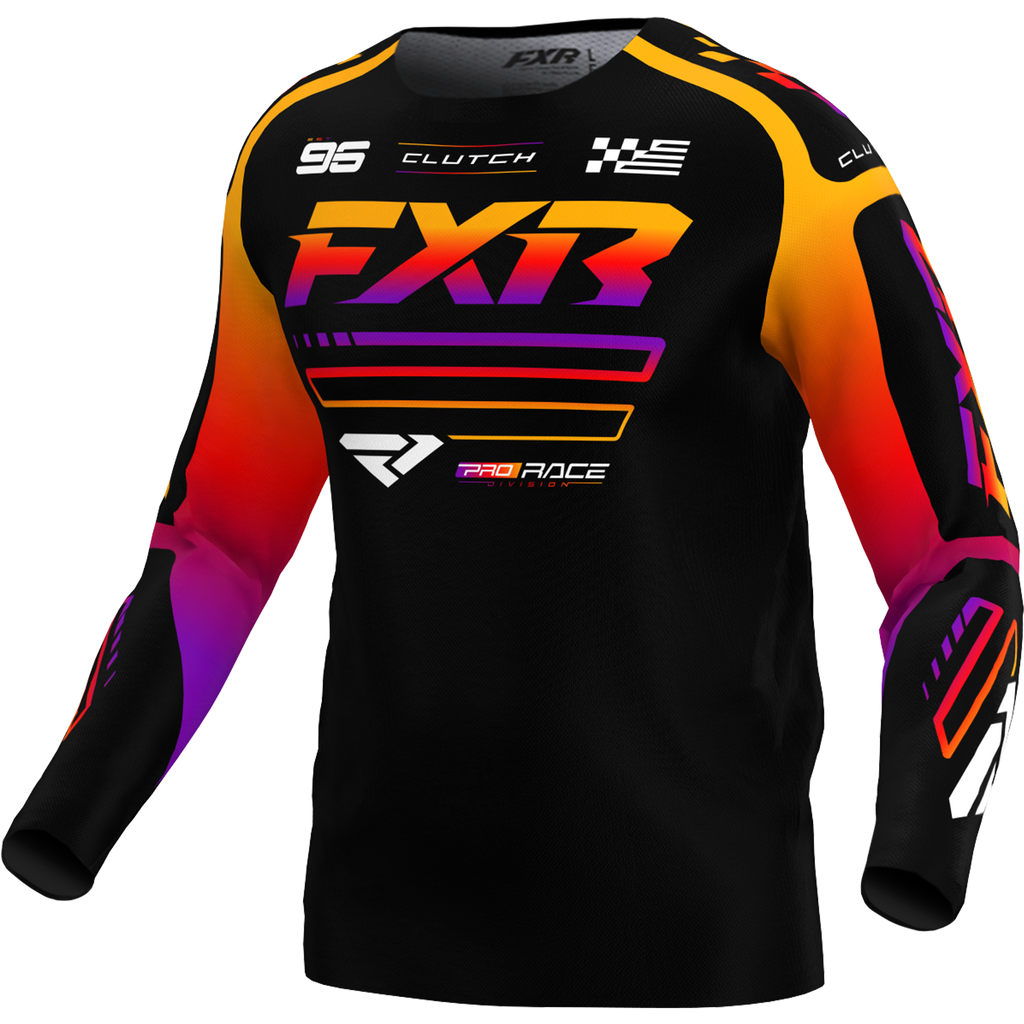JERSEY FXR KIDS CLUTH BLACK/SPECTRUM