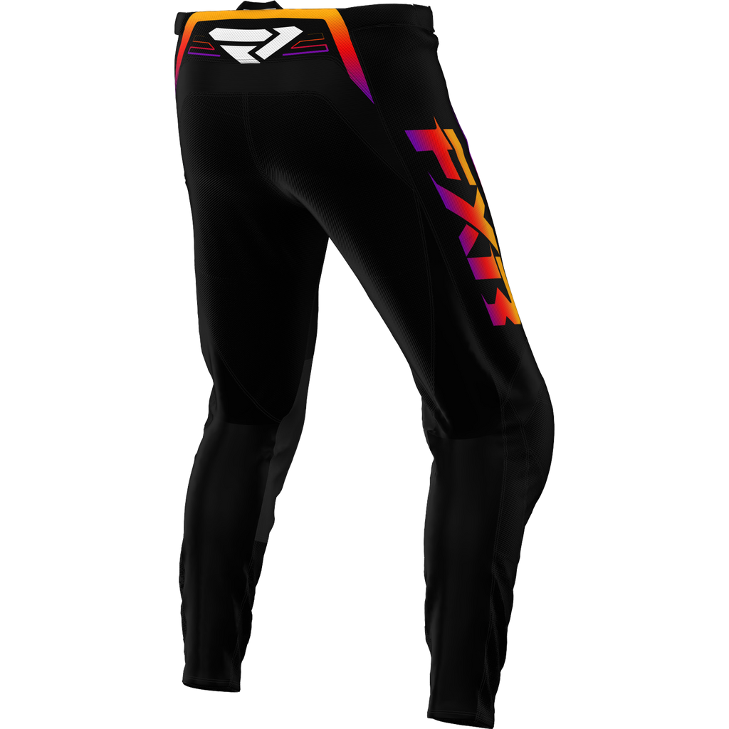 PANTALÓN FXR YOUTH CLUTCH BLACK/SPECTRUM