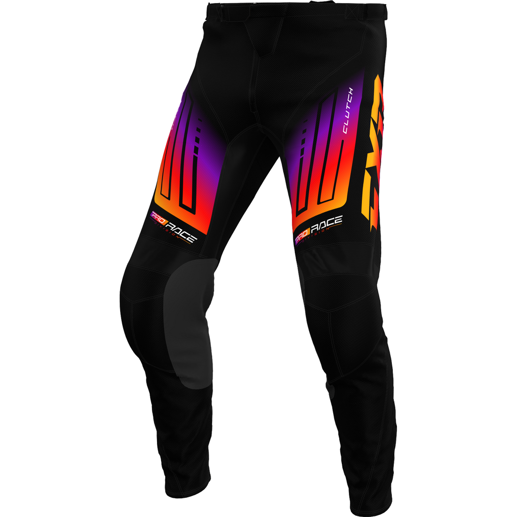 PANTALÓN FXR KIDS CLUTCH BLACK/SPECTRUM