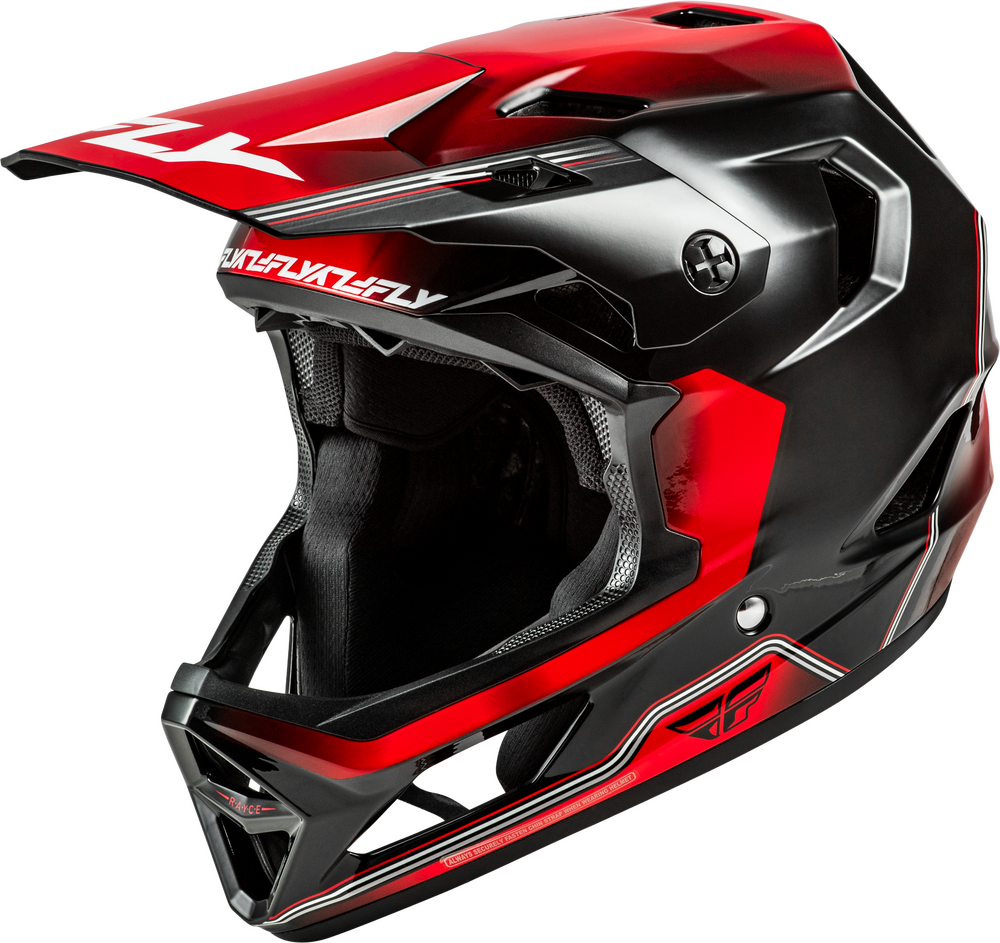 2026 RAYCE REPEAT BICYCLE HELMET BLACK/RED