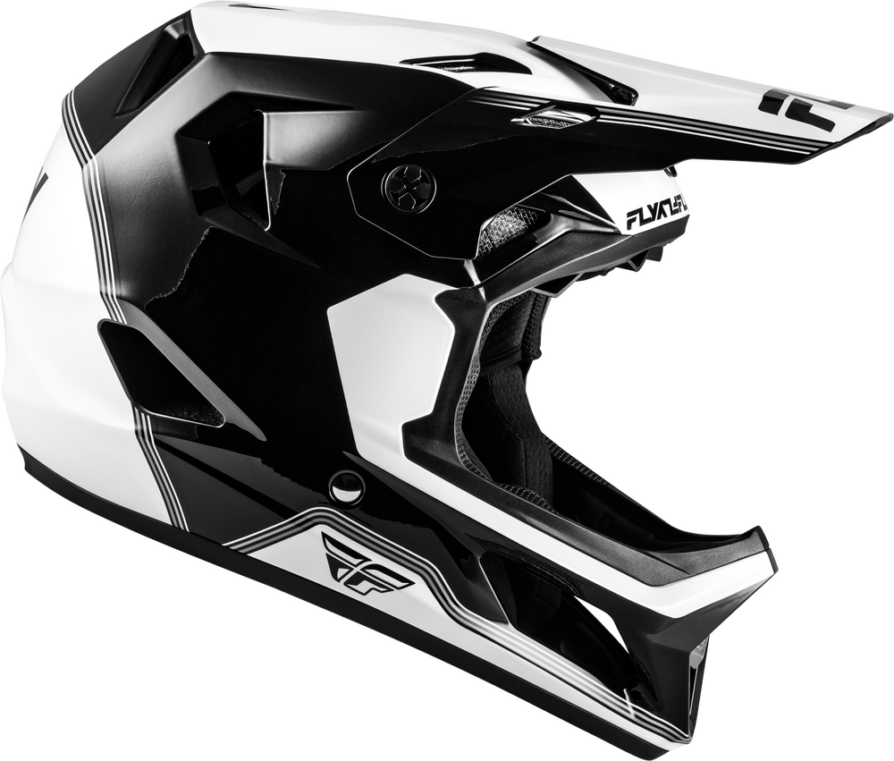 2026 RAYCE REPEAT BICYCLE HELMET BLACK/WHITE