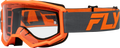 FOCUS GOGGLE CHARCOAL/ORANGE