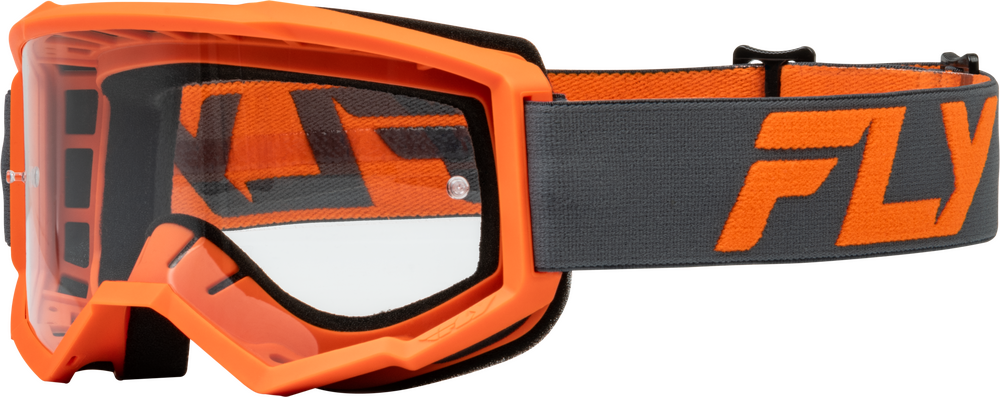 FOCUS GOGGLE CHARCOAL/ORANGE