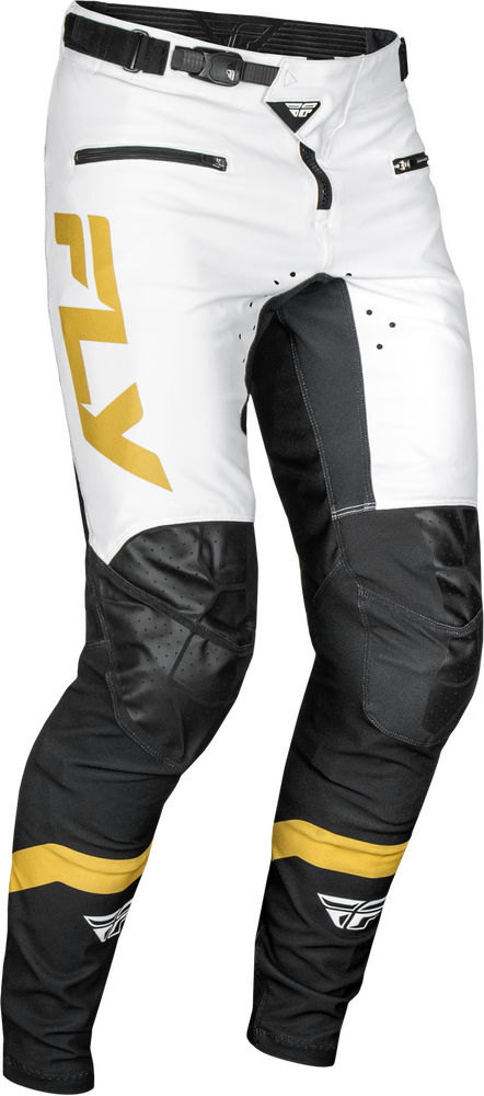 RAYCE BICYCLE PANTS  WHITE/BLACK/GOLD