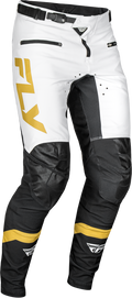 RAYCE BICYCLE PANTS  WHITE/BLACK/GOLD