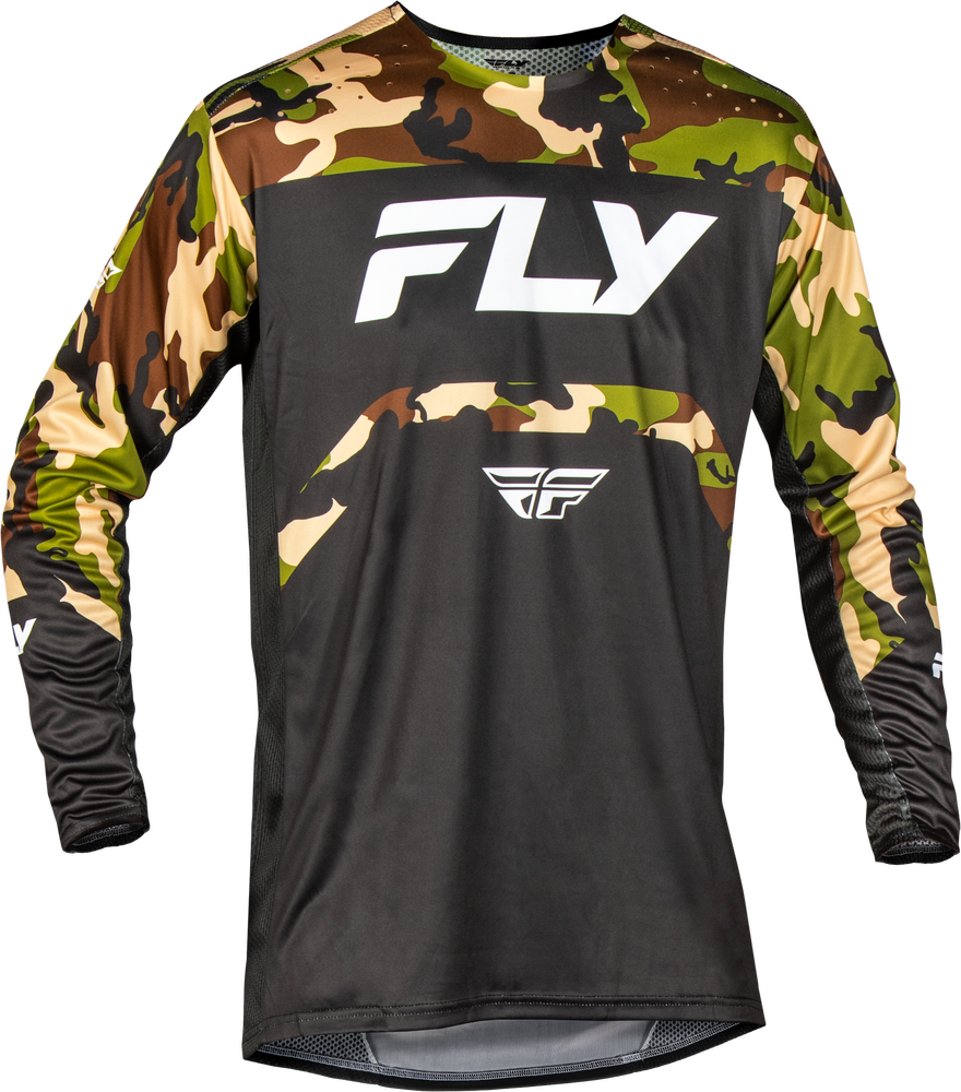 RAYCE BICYCLE JERSEY BLACK CAMO