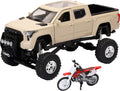 CAMIONETA TUNDRA / HONDA CRF REPLICA 1:32
