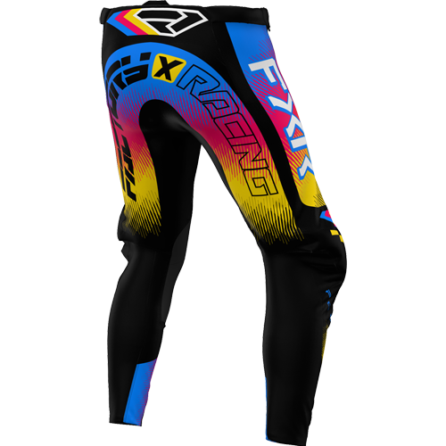 PANTALÓN FXR PODIUM GLADIATOR 26 BLACK/BLUE/RAZZ