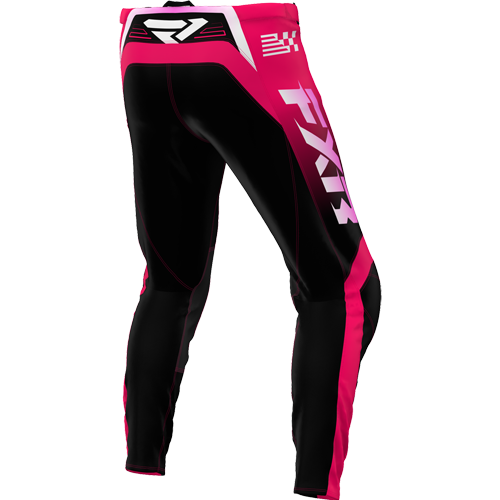 PANTALÓN FXR YOUTH CLUTCH 26 RAZZ/BLACK/PINK
