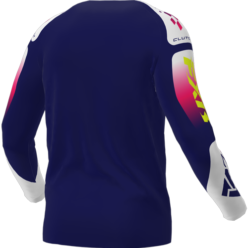 JERSEY FXR CLUTCH 26 NAVY/RAZZ/WHITE