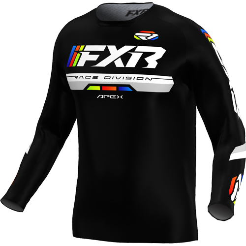 JERSEY FXR YOUTH APEX MX 26 BLACK