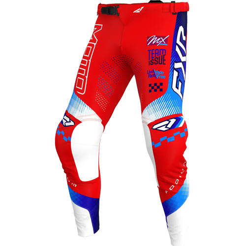 PANTALÓN FXR PODIUM GLADIATOR 26 RED/BLUE/WHITE