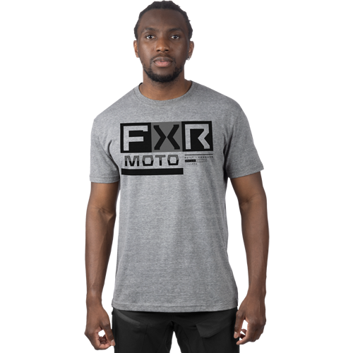 POLERA FXR M RIDE PREMIUM 24 GREY HEATHER/BLACK