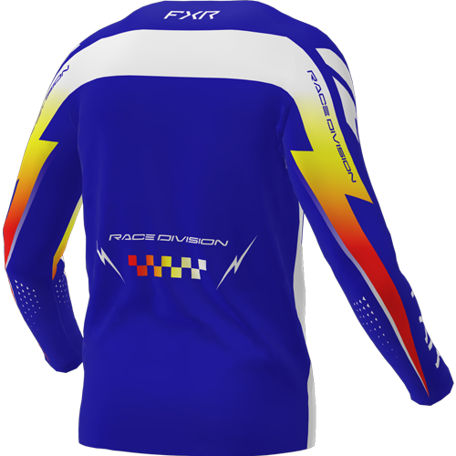 JERSEY FXR YOUTH CLUTCH 26 ROYAL/YELLOW/RED