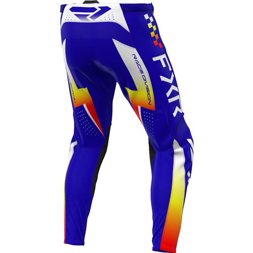 PANTALÓN FXR YOUTH CLUTCH 26 ROYAL/YELLOW/RED