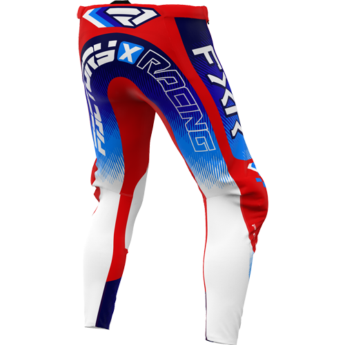 PANTALÓN FXR PODIUM GLADIATOR 26 RED/BLUE/WHITE