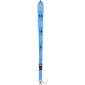 LANYARD FXR 24 SKY BLUE/WHITE