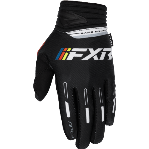 GUANTE FXR APEX BLACK/WHITE