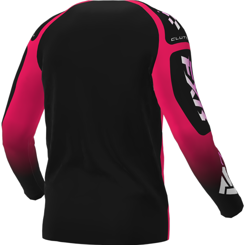 JERSEY FXR YOUTH CLUTCH 26 RAZZ/BLACK/PINK
