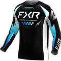 JERSEY FXR CLUTCH PRO 26 BLACK/BLUE/WHITE