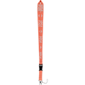 LANYARD FXR 24 MELON/WHITE
